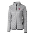 thumbnail image 2 of Women's Cutter & Buck Gray Nashville Sounds Rainier Primaloft Eco Full-Zip Jacket, 2 of 3