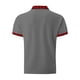 thumbnail image 4 of Mens Manga Corta Botón Abajo Camisas con Bolsillo de Impresión Solapa Cuello Gira Blusa de Suéter, 4 of 5