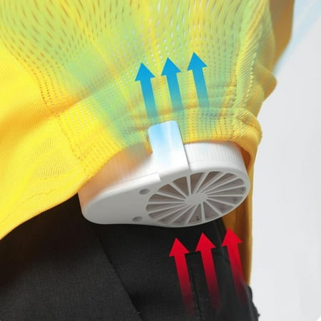 

Mini Portable Air Conditioning Cooler Waist Fan USB Rechargeable Hand-held Air Blower Cooler