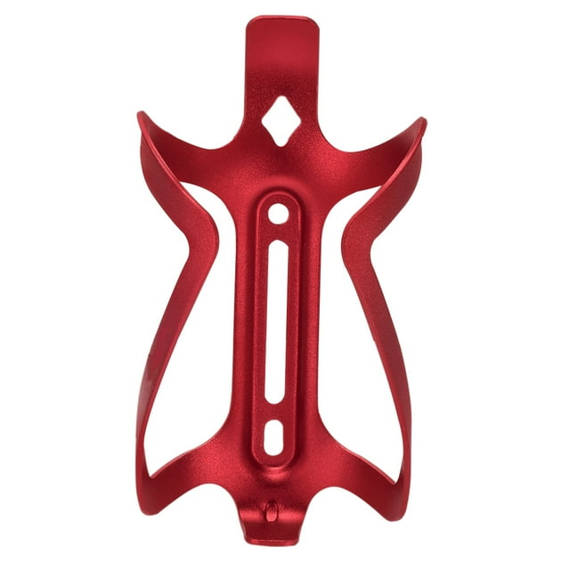 relayinert SWTXO Bicycle Water Bottle Holder Mountain Bike Cup Rack Outside Riding Beverage Cage Bracket Screws Accessories Red Double Side 1Set