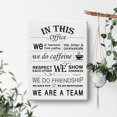 thumbnail image 3 of Inspirational Office Wall Art in This Office Quote Canvas Painting Prints for Wall Decor Framed Motivational Artwork Gifts(12x15 Inch), 3 of 4