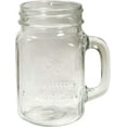 thumbnail image 2 of Mason Jar Glass Mugs with Handles Pint Size (16 ounce, 473 mL) Regular Mouth 24 Pieces, 2 of 4