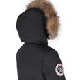 thumbnail image 3 of Women's Winter Down Parkas Collar Hooded Long Down Coat Thick Female Outerwear Puffer Jackets, 3 of 7
