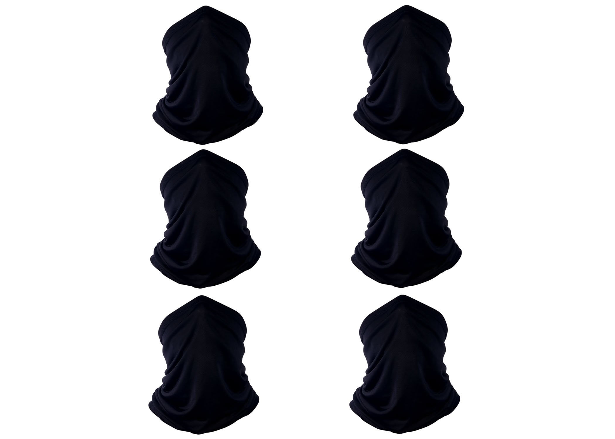 Details about    1 PACK AJ Neck Gaiter Black Face Mask Breathable Cool Sports Balaclava 