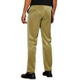 thumbnail image 3 of INSPIRE CHIC Men's Pants Metallic Straight Leg Party Nightclub Glittering Trousers 30 Golden, 3 of 6
