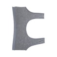 thumbnail image 4 of INSPIRE CHIC Training Cotton Wire Free Comfort Removable Pad Vest Tops Bra Gray, 4 of 5