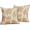 thumbnail image 2 of Housses de Coussin Citrouille Foncée d'Automne x Ensemble de Coussins Décoratifs à Thème Automnal Action de Grâce Récolte Imprimé Taies d'Oreiller de Style Ferme Extérieur Housse de Coussin Décor Saisonnier pour Canapé S, 2 of 8