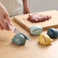 thumbnail image 5 of 1pc, Knife Sharpeners, Mini Frogs Sharpening Knife Tools, Kitchen Sharpener For Knife Scissors Blade, Manual Scissors Sharpener, Multi-function Sharpening Stone, Knife Sharpener Grinding Tool For Home, 5 of 5