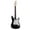 Black & White, variant on Tcbosik 39 inch Electric Guitar, Beginner Guitar Kit with Bag, Cord, Strap, Accessories and Tremolo Arm, White