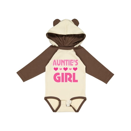 

Inktastic Auntie Girl Niece Gift Baby Girl Long Sleeve Bodysuit