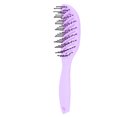 thumbnail image 2 of Peine para el cabello de menisco, peine húmedo y seco, cepillo de masaje para el cabello de peluquería de nailon, color morado, 2 of 8