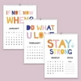 thumbnail image 5 of Growth Incentive Wall Calendar For 2026 Motivational Design For Kids And Adults To Track Progress And Achieve Goals Throughout Year, 5 of 5