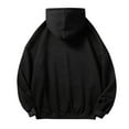 thumbnail image 3 of kpoplk Mens Hoodie Sweatshirt for Men Men's Hoodies Graphic Print Hoodies Pullover Sweatshirt Pockets Black,3XL, 3 of 4