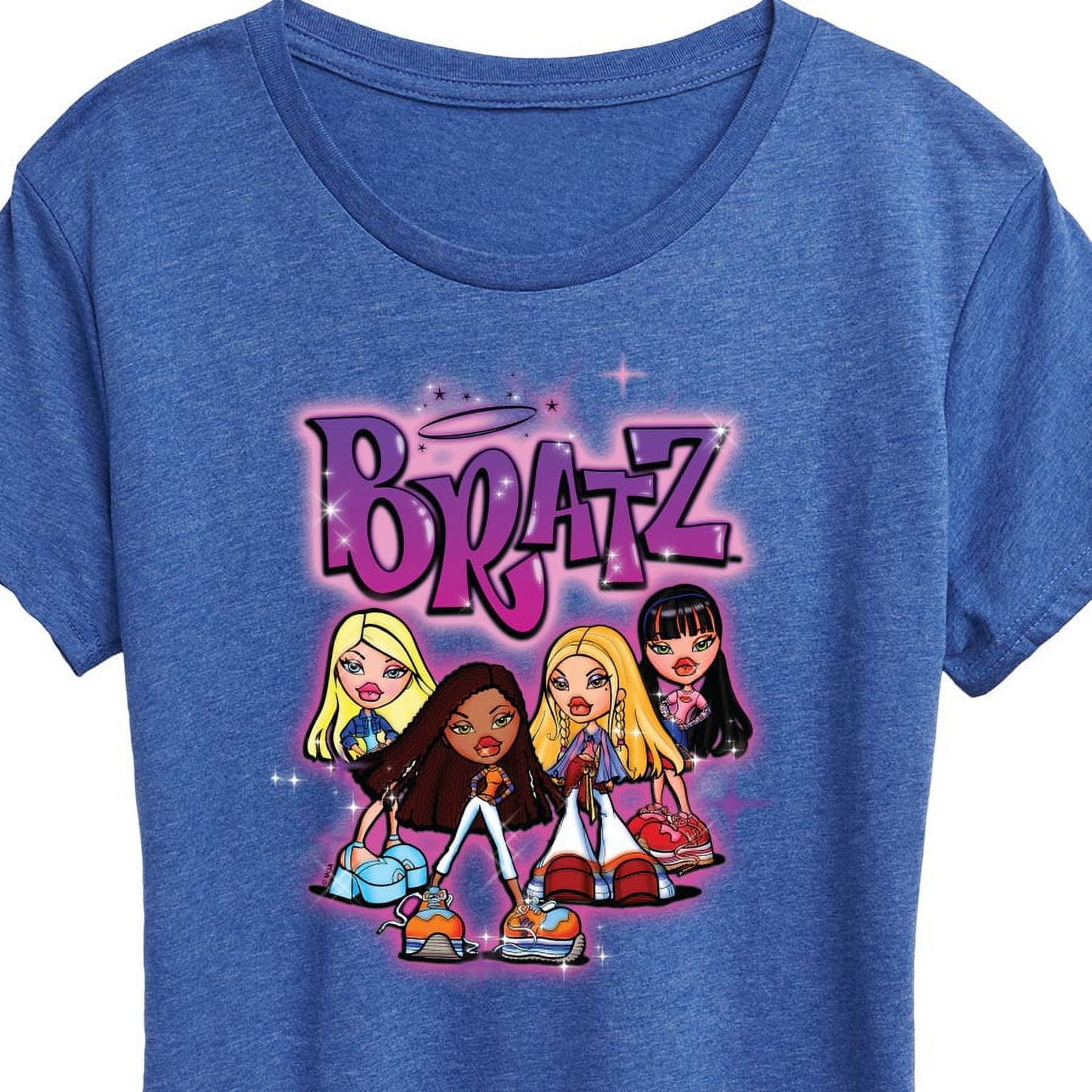 BRATZ Tシャツ Bratz - Classic Cartoon Dolls - Women's Short Sleeve Graphic