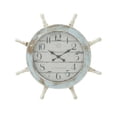 thumbnail image 1 of Benzara 18196 Nautical Wood Anchor Wall Clock - 28 in. D, 1 of 1