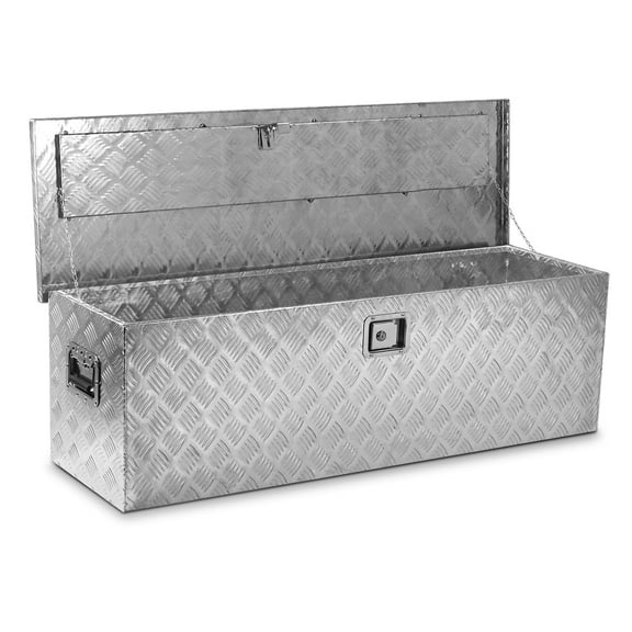 Stark USA Underbody Truckbox, Large Pickup Truck Storage Box, Aluminum Tool Box with Lock, Waterproof
