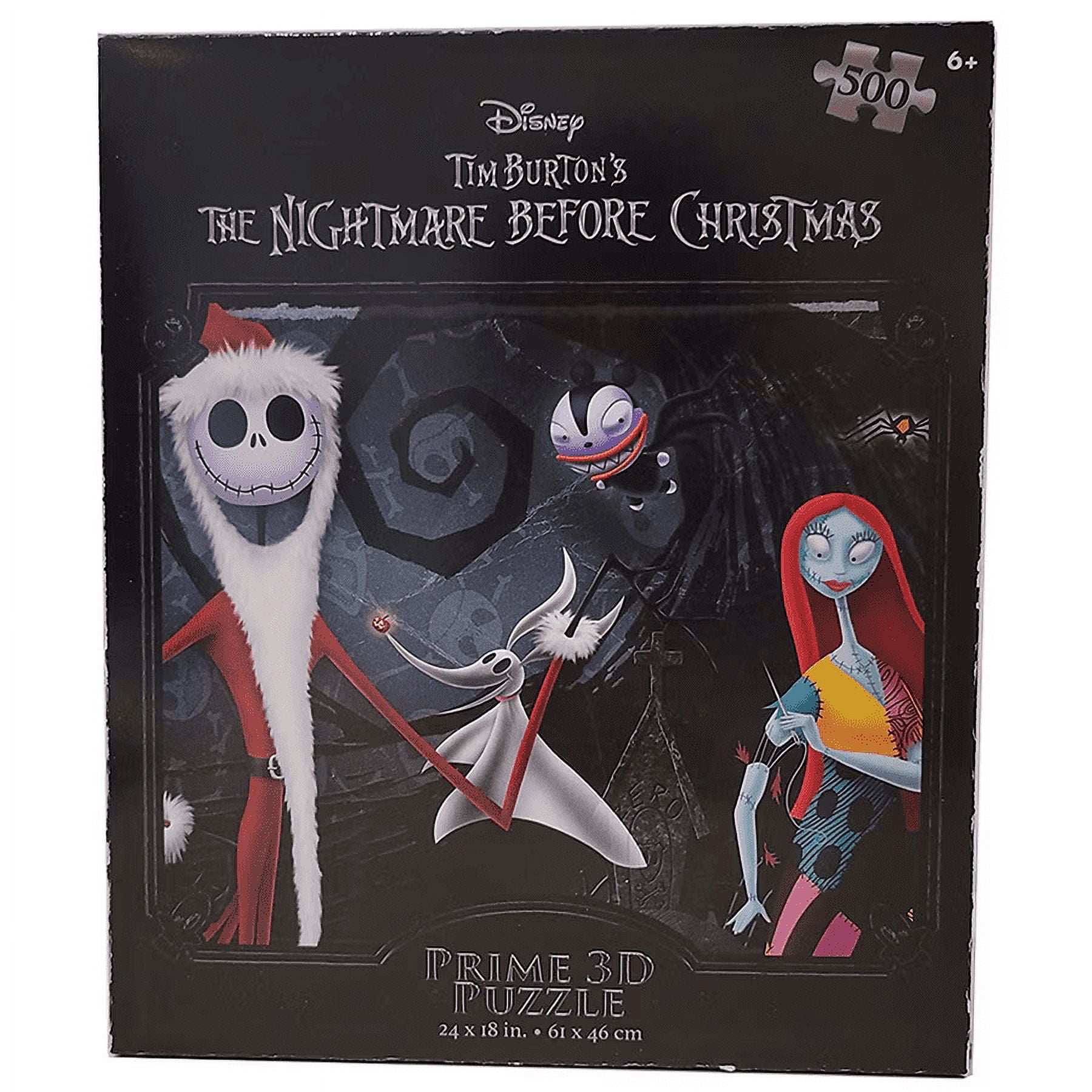 Jack Skellington And Sally Disney Cartoon Jigsaw Puzzles 300/500/1000  Pieces The Nightmare Before Christmas Wooden Puzzle Toys - Puzzles -  AliExpress