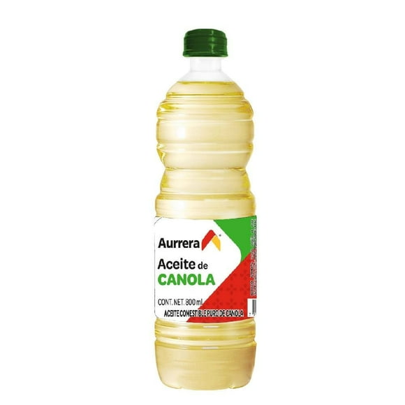 Aceite vegetal Aurrera de canola 800ml