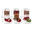 thumbnail image 2 of Matoen Christmas Stockings Large Christmas Stockings Decorations for Family Christmas Decoration 18.1 Inch, 2 of 5