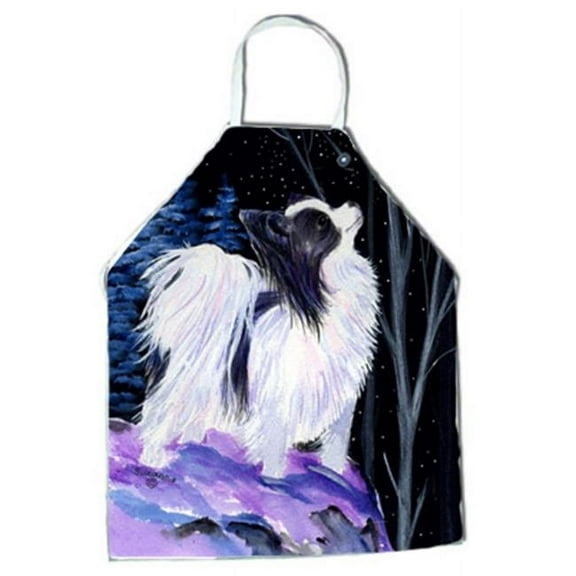 Starry Night Papillon Apron - 27 x 31 in.