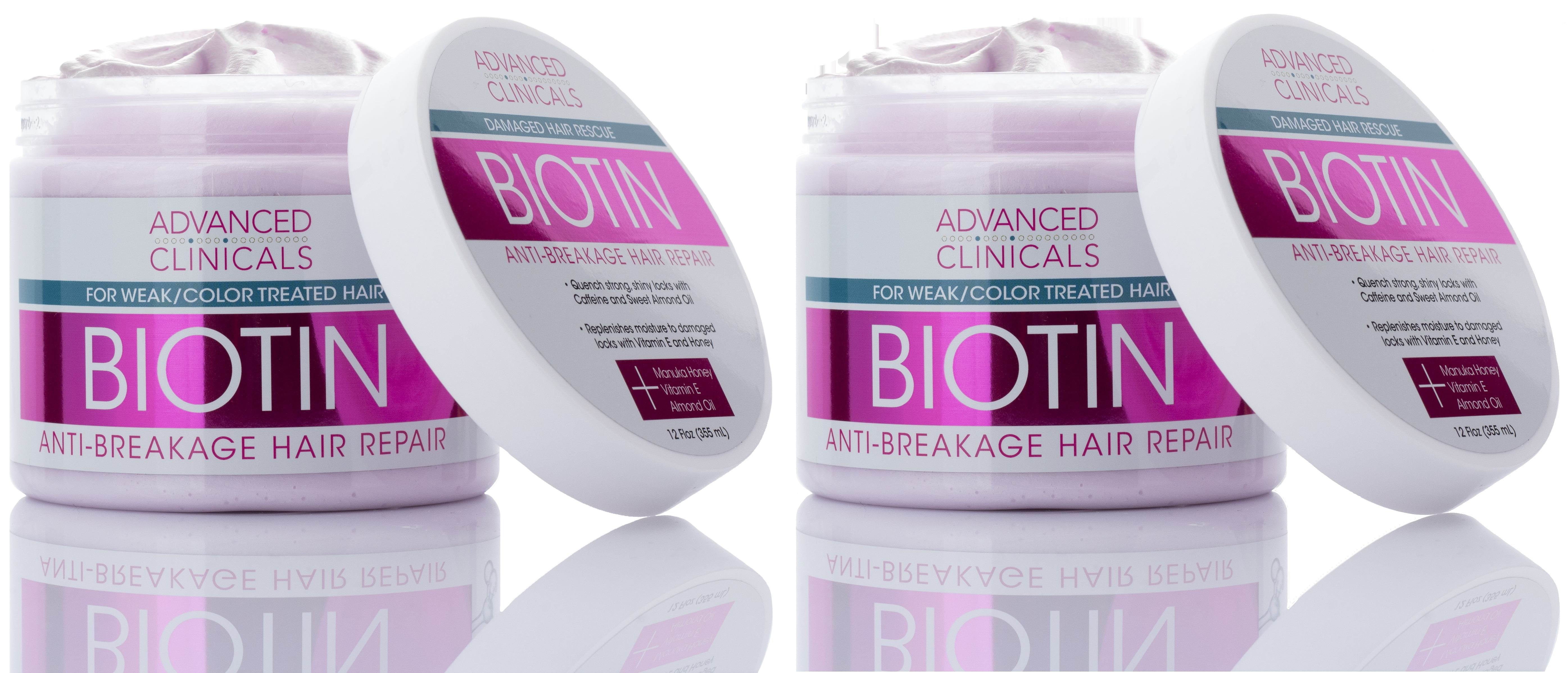 Advanced Clinicals Biotin Anti Breakage Hair Mask. Conditioner Mask for