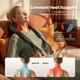 thumbnail image 6 of Bob and Brad Cordless 4D Shiatsu Neck Massager with Heat, 190 Min Battery, Lightweight 2.4 lbs, 6 of 8