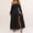 Black women off shoulder maxi dress a1, variant on Womens Off Shoulder Long Sleeve Boho Flowy Maxi Dress Casual Beach Vacation Loose Long Dresses Solid Summer Sundresses Clothes Travel Outfits, White 2XL