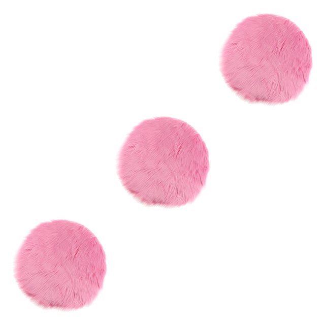 Matsuzay Faux Fur Seat Cushion Pad Artificial Sheepskin Mat Type1 NO1