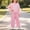 Pink, variant on Amidoa Girls 2 Piece Outfits Fall Winter Clothes Long Sleeve Sweatshirt and Casual Pants Kids Clothing Sets Hot Pink Size 3-4 Years