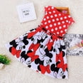 thumbnail image 5 of Robe d'Été à Pois Sans Manches Décontractée pour Filles Minnie Mouse, 5 of 5
