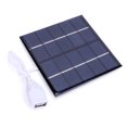 thumbnail image 1 of Cargador de batería solar KDJ de 5 W y 5 V para exteriores, para camping, carga de teléfono, 1 of 8