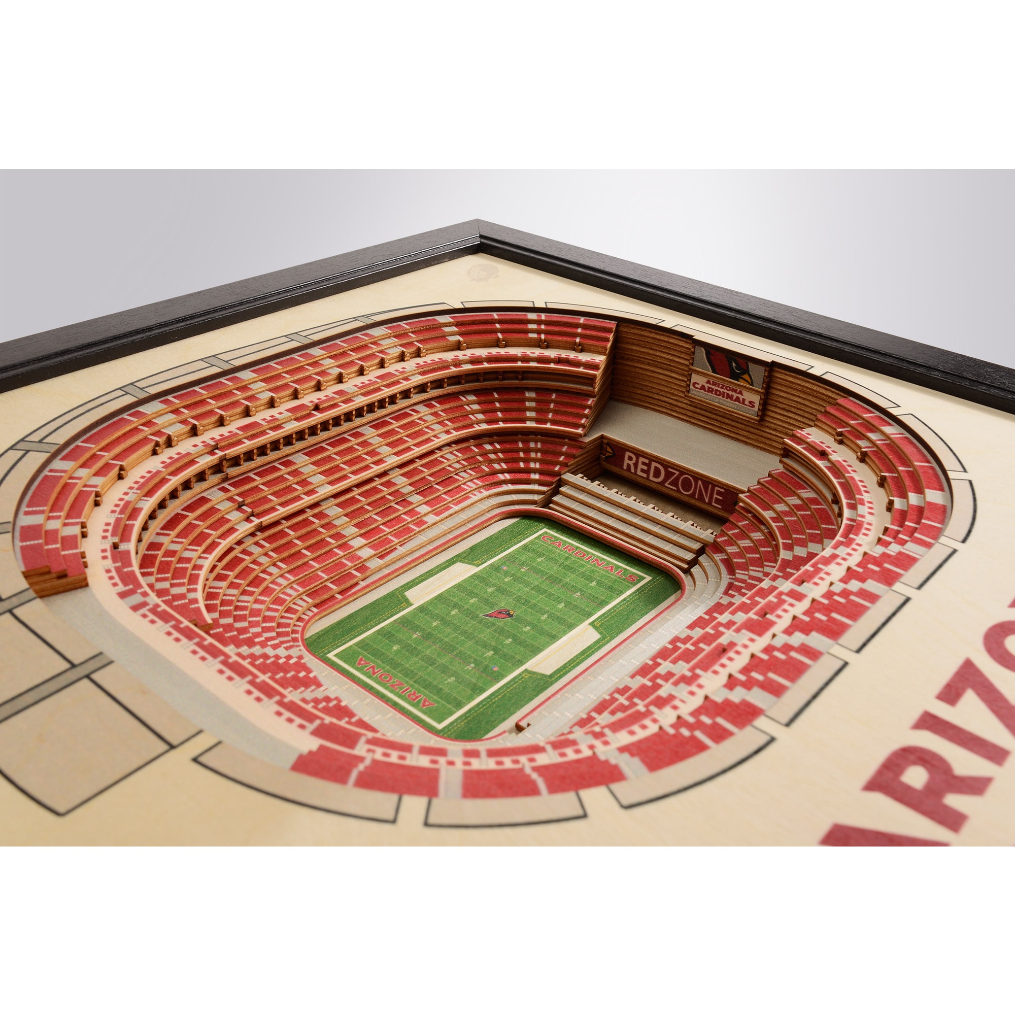 Arizona Cardinals 25.5" x 19.5" University of Phoenix Stadium Stadium Views Wall Art