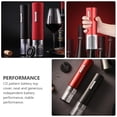 thumbnail image 4 of CIMAXIC wine opener 1pc Aluminum Metal Electric Wine Bottle Opener Wine Opening Tool without Battery,9.25"X1.97"X1.97", 4 of 4