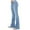 Light blue, variant on Yuanlook Women's Flared Jeans Pants Trendy Stretchy Bell Bottom Jeans Mid Rise Bootcut Denim Pants with Pockets