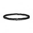 thumbnail image 4 of TQEHS Pulsera con número de la suerte y número 8, pulsera de obsidiana con cuentas, joyería L2T5, 4 of 5