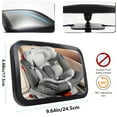 thumbnail image 2 of 1 Set Car Mirror, Safety Car Seat Mirror For Rear Facing With Wide Crystal Clear View,, 2 of 4