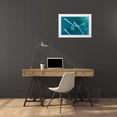 thumbnail image 3 of Meirovich, Ido 18x13 White Modern Wood Framed Museum Art Print Titled - Lines and circles, 3 of 4