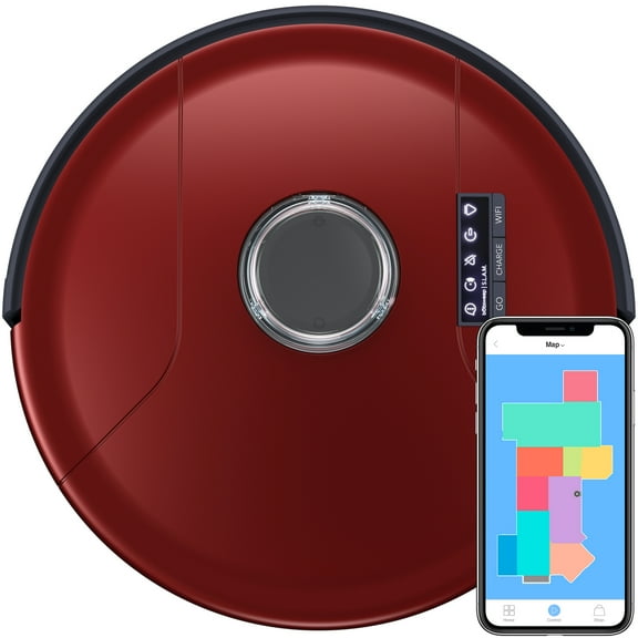 bObsweep PetHair SLAM Wi-Fi Connected and Mapping Robot Vacuum, in Jasper