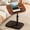 Walnut, variant on Portable Adjustable Folding Laptop Desk for Home Office, Coffee Table & Bedside Sofa Use, Sturdy Metal Frame, Space Saving,  Easy to Move(Black)