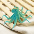 thumbnail image 3 of Billuyoard Pulpo Artificial fluorescente para acuario, ornamento con ventosa, decoración para pecera decoración del acuario Azul, 3 of 6