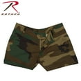 thumbnail image 2 of Rothco Womens Shorts - Woodland Camo, Large, 2 of 4