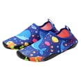 thumbnail image 3 of Gubotare Toddler Water Shoes Boy Kids Water Shoes Girls Boys Outdoor Quick Dry Barefoot Aqua Socks for Sport Beach Swim Surf (Dark Blue,Little Kids 11), 3 of 5