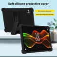 thumbnail image 2 of FIEWESEY Compatible with Boost Celero 5G Tab Tough Tablet 10.9 inch Case Silicone Hybrid Cover with Kickstand Kids Friendly Slim Shell Back Protection for Boost Celero 5G Tablet 10.9" 2025 (Black), 2 of 7