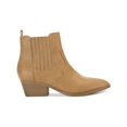 thumbnail image 2 of Sun + Stone Womens Grangerr  Faux Leather Zipper Booties, 2 of 3