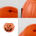 thumbnail image 5 of Halloween Pumpkin Bucket Funny Tricky Children's Portable Candy Pumpkin Bucket Gift Bucket 1Piece Halloween Props Pumpkin Bucket Size S/M/L Orange, 5 of 13