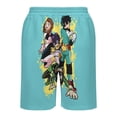 thumbnail image 5 of Anime Boku No Hero Short Sweatpants Summer Daily Cozy Lounge Shorts 3D Printed Beach Shorts Sweatpants With Drawstring And Pockets, 5 of 7