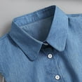thumbnail image 2 of CAILDANL Denim Fake Collar Detachable Blouse Collar Half Shirts Faux False Collar for Women & Girls Favors, 2 of 4