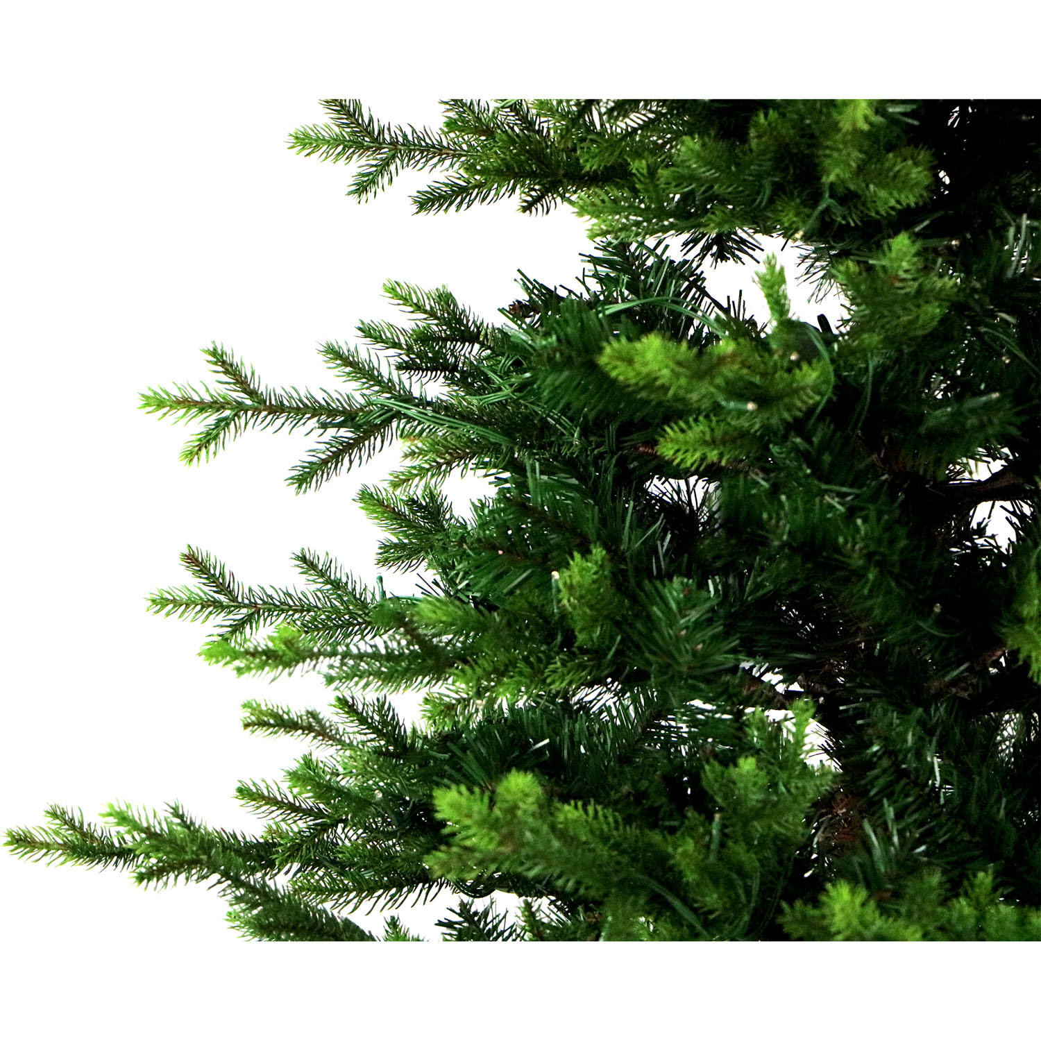 Fraser Hill Farm Set of Two New England Pine 4-Ft. Artificial Holiday Potted Trees with Smart LED Lighting - image 4 of 11