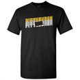 thumbnail image 4 of Pittsburgh Retro Repeat - Sports Team T Shirt - Small - Black, 4 of 8