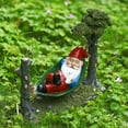 thumbnail image 3 of Hammocks Dwarf Garden Creative Decoration Christmas Gift Resin Crafts Decoration, 3 of 7